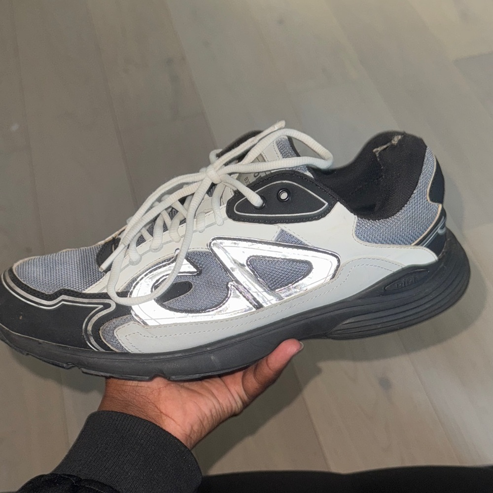 Dior Black and White Men's Sneakers
